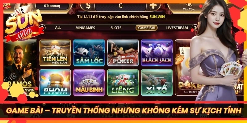 Game bài – Truyền thống nhưng không kém sự kịch tính
