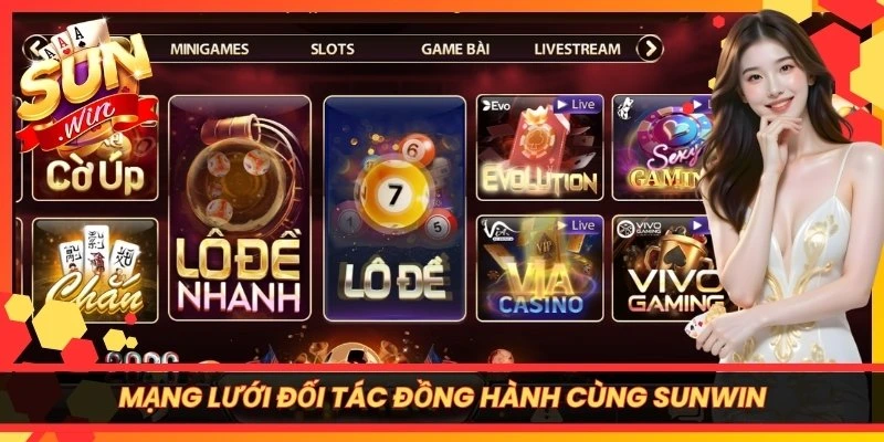 Mạng lưới đối tác đồng hành cùng Sunwin