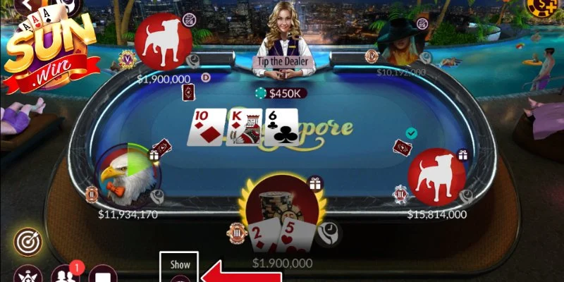 Chiến lược chọn sảnh chơi poker online uy tín
