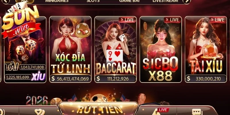 Điểm hấp dẫn của tựa game tài xỉu Sunwin hiện nay