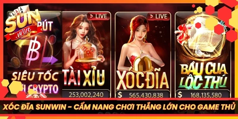 Xóc Đĩa Sunwin - Cẩm Nang Chơi Thắng Lớn Cho Game Thủ